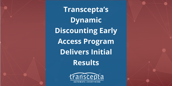 Transcepta Dynamic Discounting results